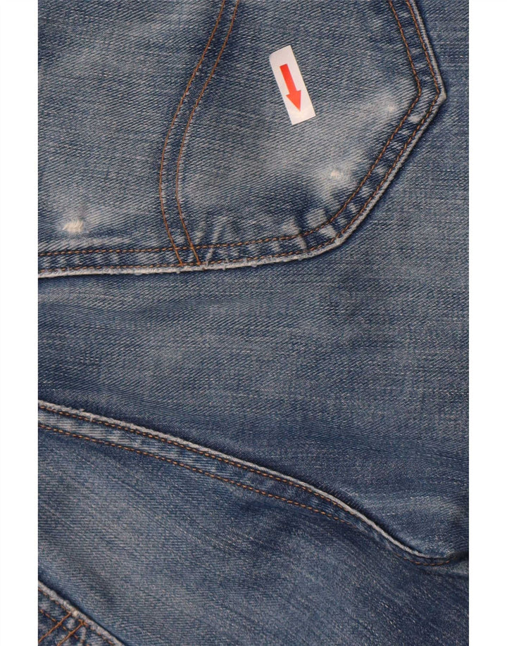 Lee Mens Blake Straight Jeans W31 L32 Blue Cotton