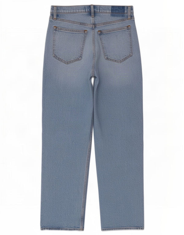 Abercrombie & Fitch Womens High Rise Straight Jeans US 4 Small W27 L29 Blue