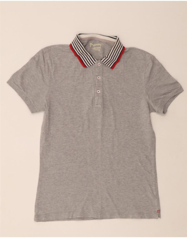 GAS Boys Polo Shirt 15-16 Years Large Grey Cotton Vintage Gas and Second-Hand Gas from Messina Hembry 