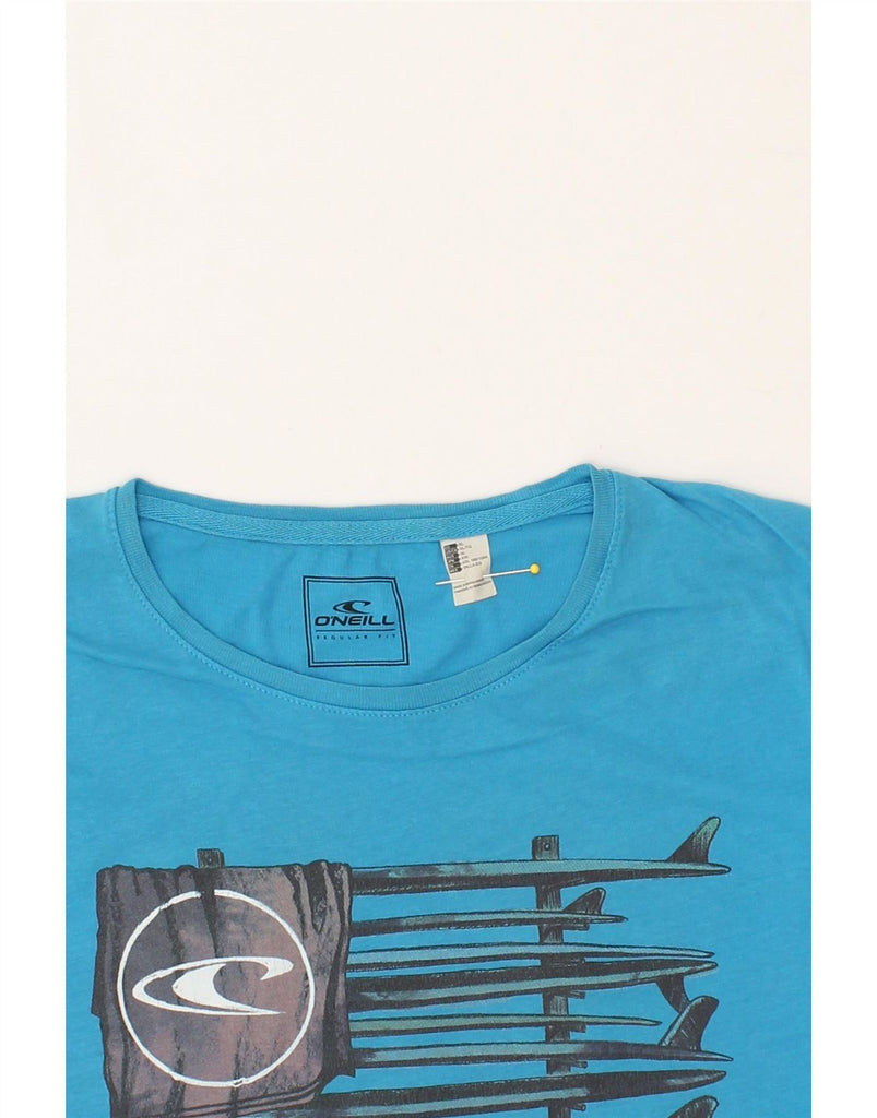 O'NEILL Mens Graphic T-Shirt Top XL Blue Vintage O'Neill and Second-Hand O'Neill from Messina Hembry 