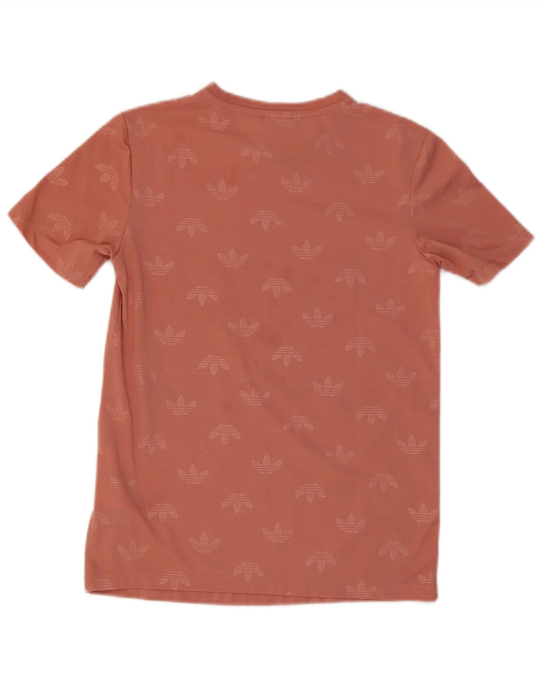 Adidas Womens Graphic T-Shirt Top UK 8 Small Pink Polyester