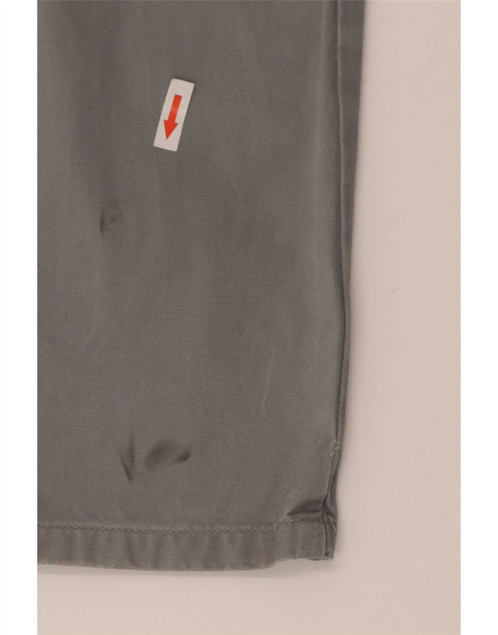 Wrangler Womens Straight Casual Trousers W32 L31 Grey Classic