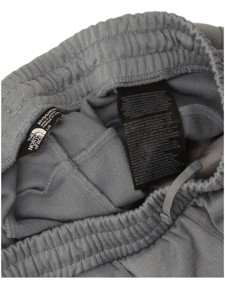 The North Face Boys Graphic Sport Shorts 11-12 Years Large Grey Polyester