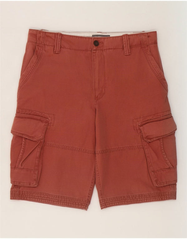 Fat Face Mens Cargo Shorts W36 Large Red Cotton