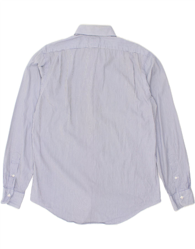 POLO RALPH LAUREN Mens Regent Custom Fit Shirt Size 16 40/41 Large Blue | Vintage Polo Ralph Lauren | Thrift | Second-Hand Polo Ralph Lauren | Used Clothing | Messina Hembry 