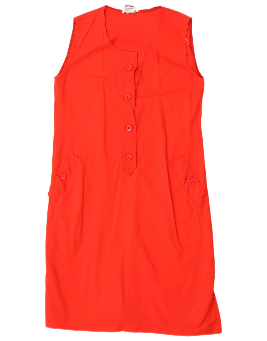 Luisa Spagnoli Womens Sleeveless Shift Dress UK 12 Medium Red
