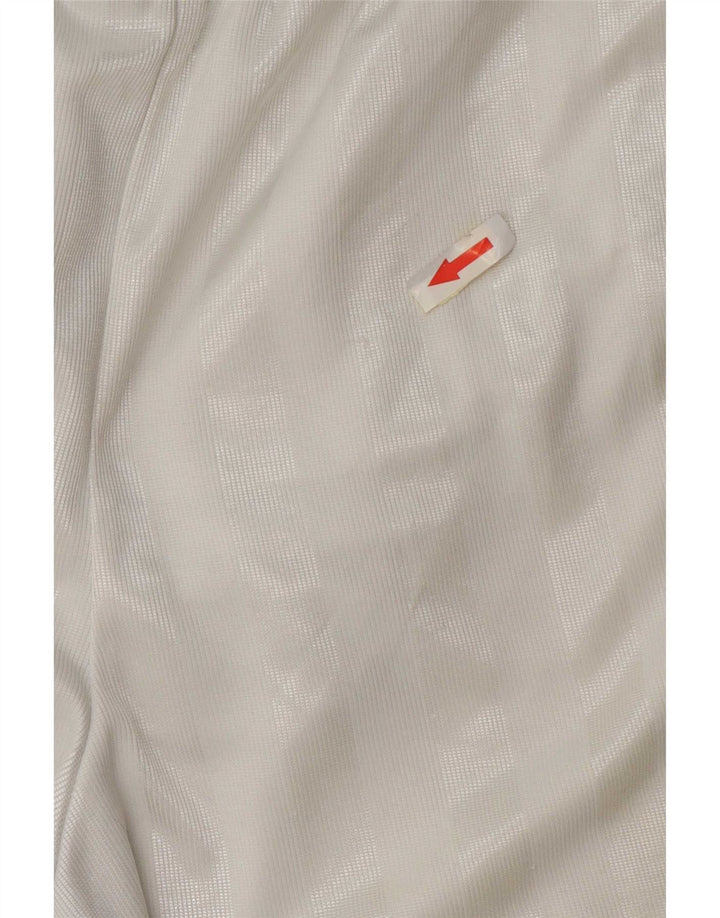Nike Mens Dri Fit Regular Sport Shorts Medium White Striped Polyester