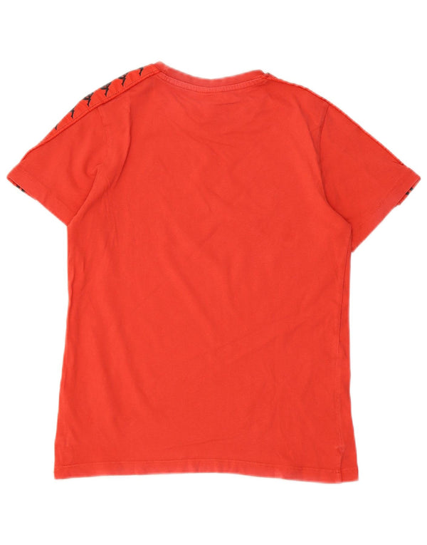 Kappa Boys Graphic T-Shirt Top 11-12 Years Red Cotton