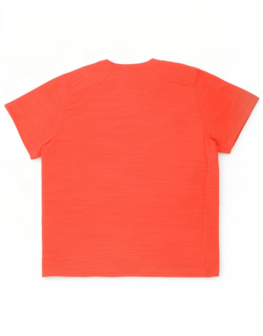 Nike Mens Dri Fit T-Shirt Top 2XL Orange Flecked Polyester