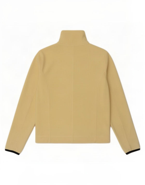 Asics Womens Fleece Jacket UK 6 XS Yellow