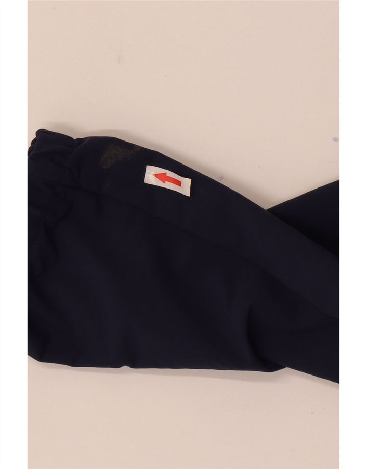The North Face Mens Hooded Pullover Rain Jacket UK 44 2XL Blue Colourblock