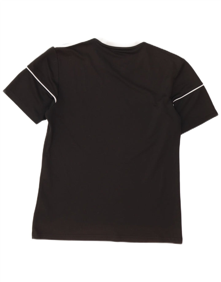 ADIDAS Mens Climalite T-Shirt Top Small Black Polyester