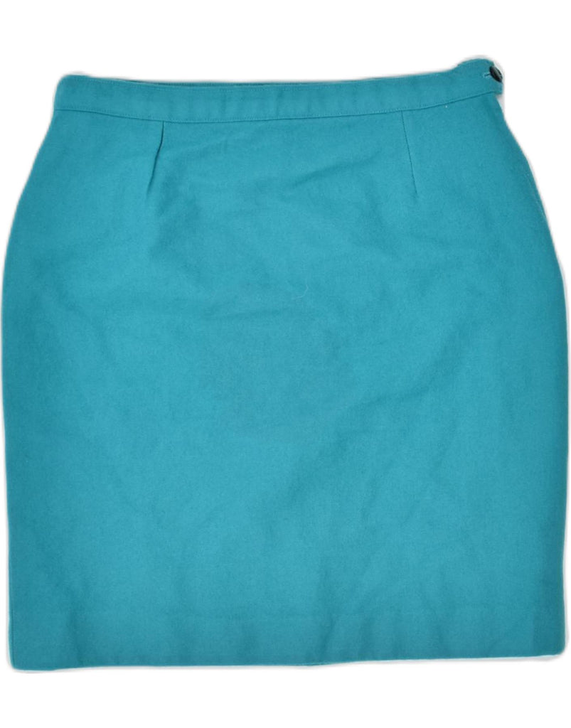 VINTAGE Womens Pencil Skirt W28 Medium Turquoise | Vintage | Thrift | Second-Hand | Used Clothing | Messina Hembry 