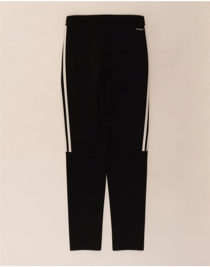 Adidas Mens Aeroready Tracksuit Trousers Small Black Polyester