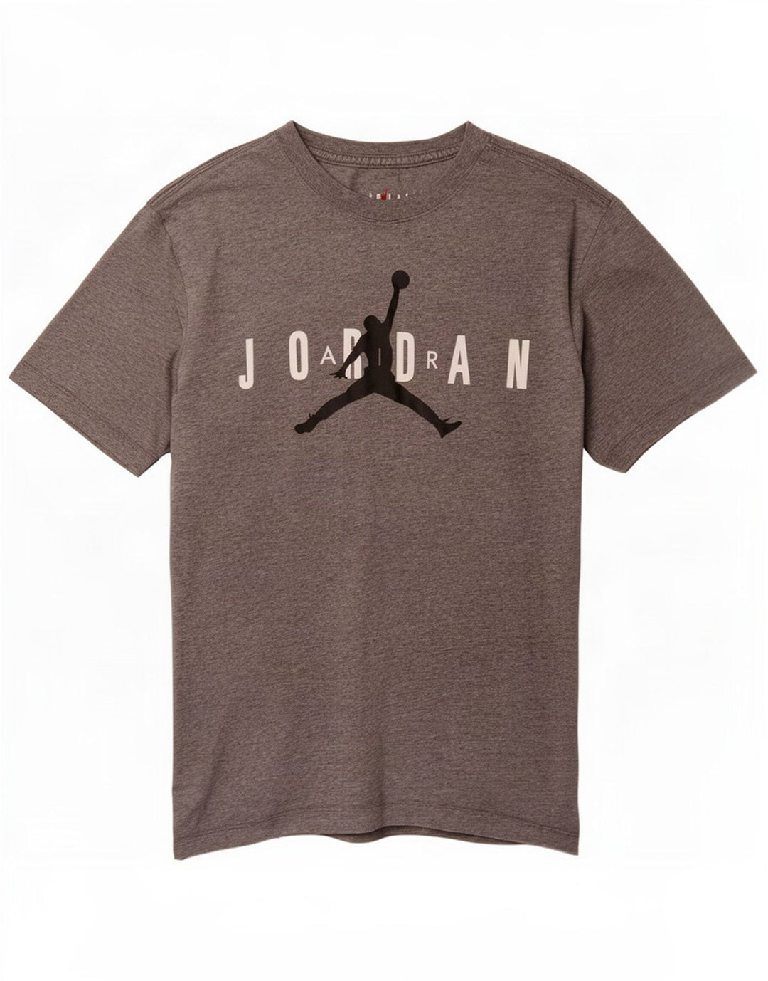 Jordan Mens Graphic T-Shirt Top Small Grey Cotton