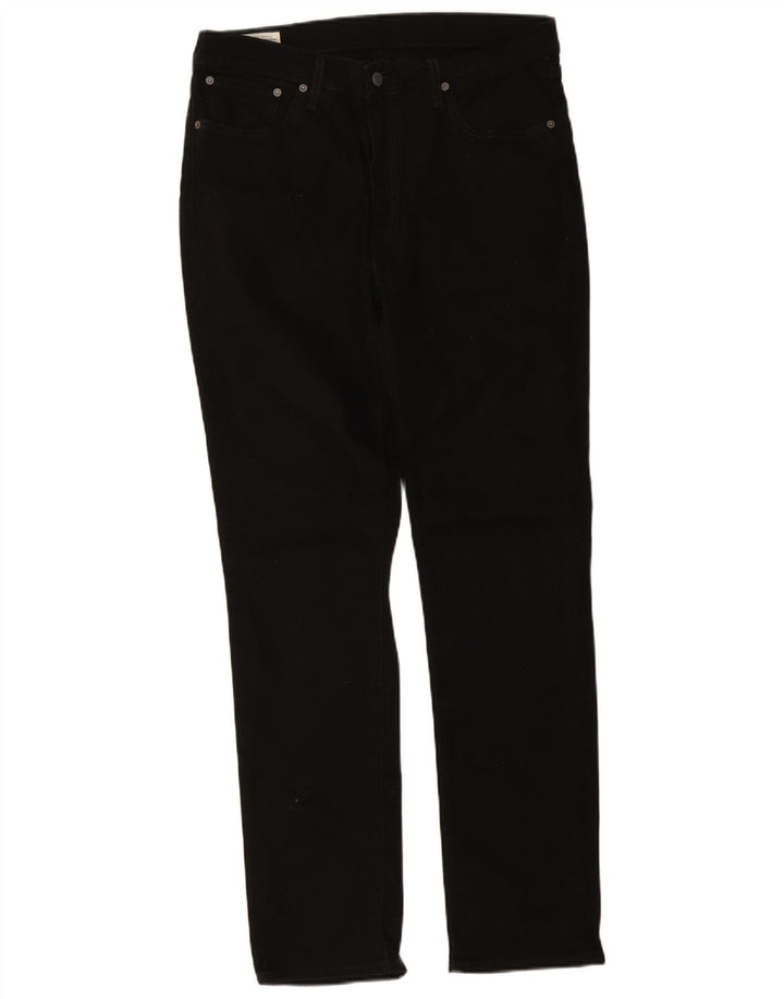Levi's Mens 511 Slim Jeans W36 L34 Black Cotton