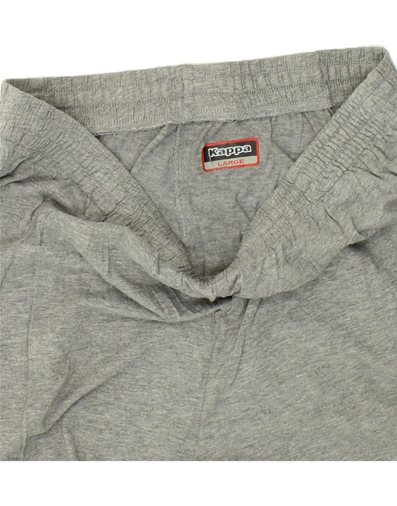 KAPPA Mens Sport Shorts Large Grey | Vintage Kappa | Thrift | Second-Hand Kappa | Used Clothing | Messina Hembry 