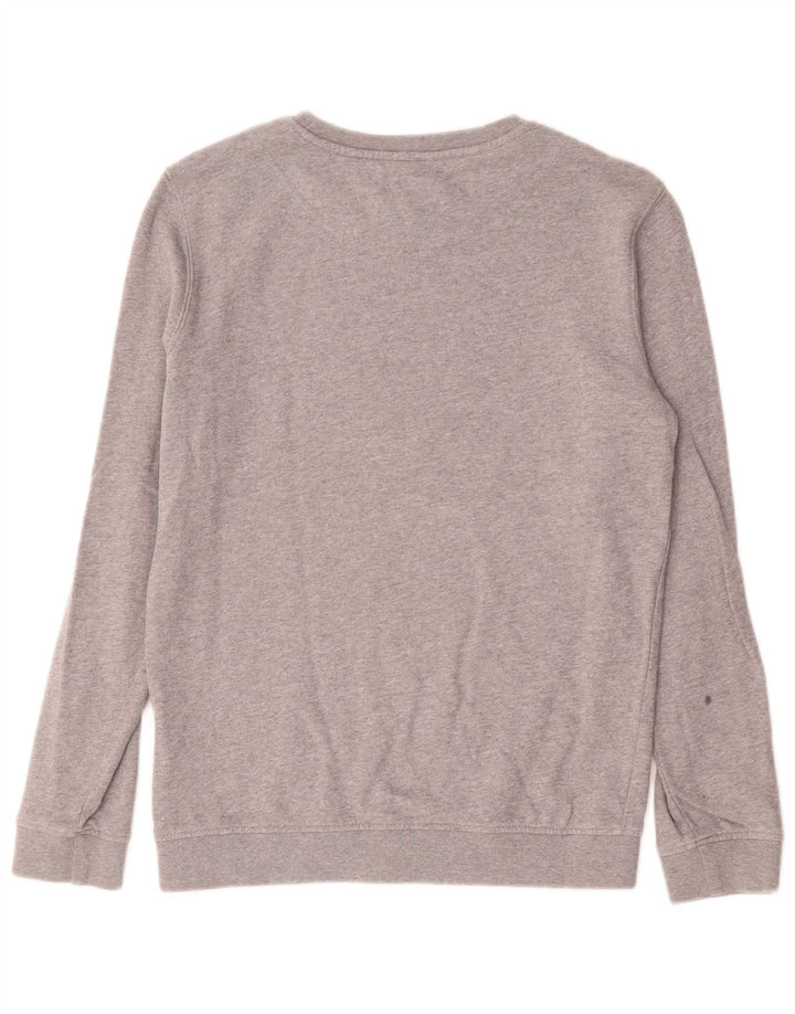 Lyle & Scott Boys Graphic Sweatshirt Jumper 12-13 Years Grey Flecked