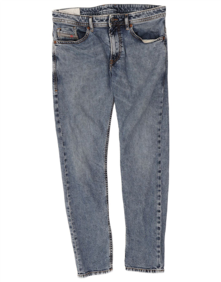 Diesel Mens Skinny Jeans W32 L29 Blue Cotton