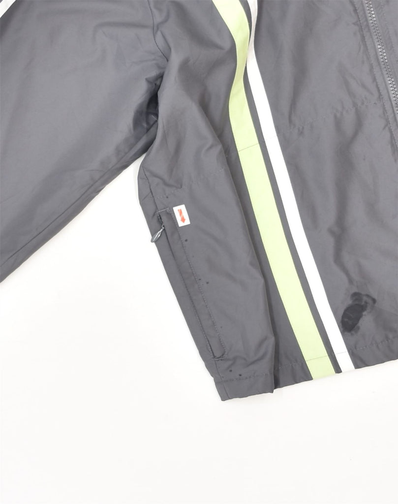 NIKE Mens Tracksuit Top Jacket Medium Grey Polyester | Vintage Nike | Thrift | Second-Hand Nike | Used Clothing | Messina Hembry 