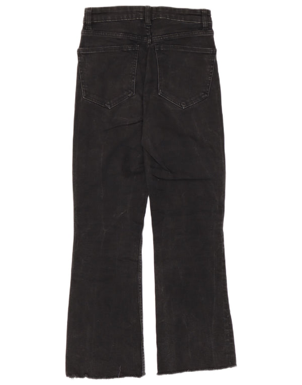 Zara Womens Bootcut Jeans EU 36 XS W26 L25 Black