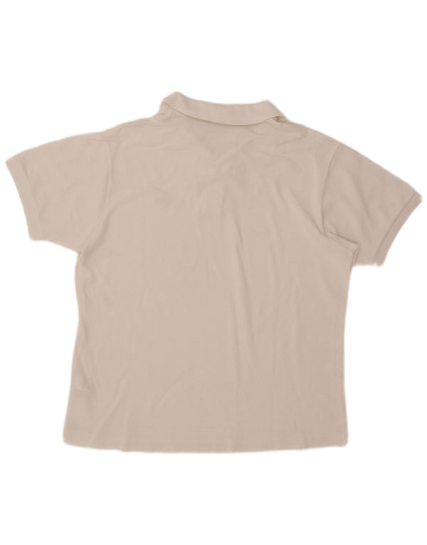 Lacoste Mens Classic Fit Polo Shirt Size 6 XL White Cotton