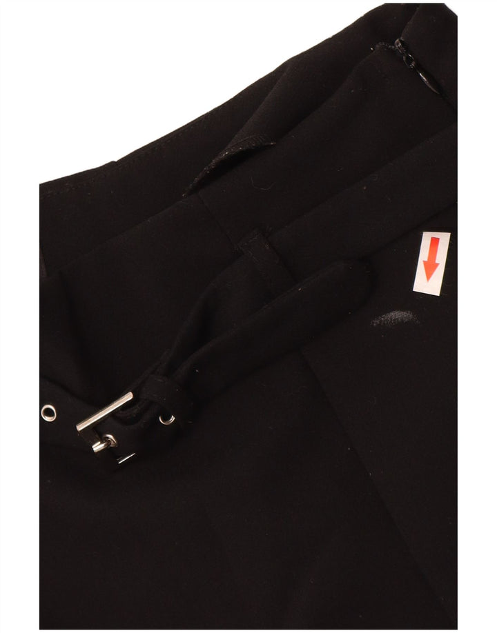Zara Womens Casual Shorts XS W24 Black Polyester