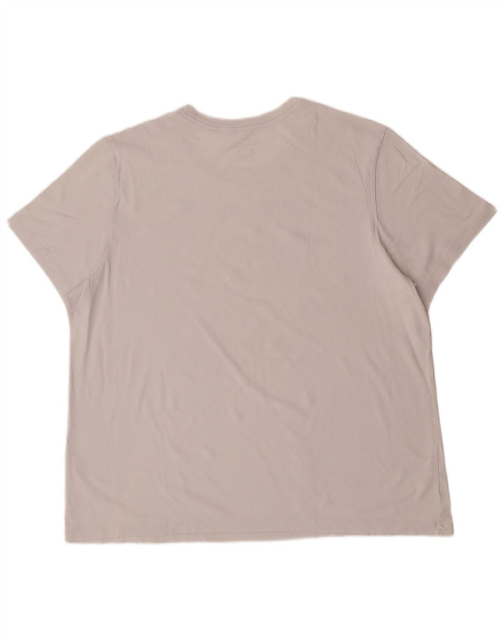 Nike Mens Graphic T-Shirt Top 2XL White Cotton