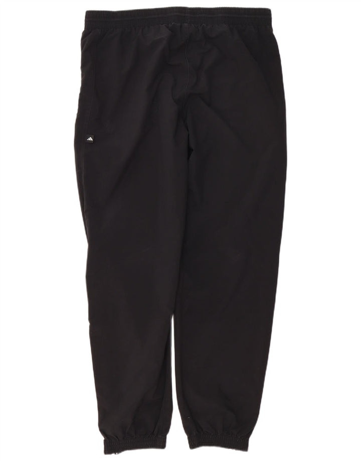 Adidas Mens Tracksuit Trousers Joggers XL  Black Polyester