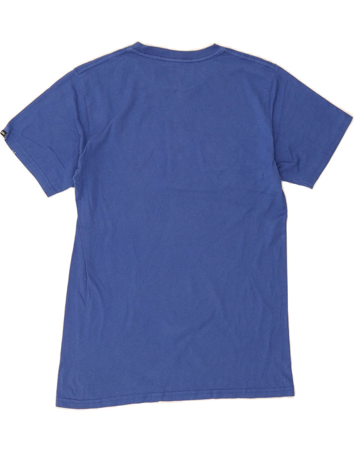 VANS Mens Classic Fit Graphic T-Shirt Top Small Blue Cotton Vintage Vans and Second-Hand Vans from Messina Hembry 