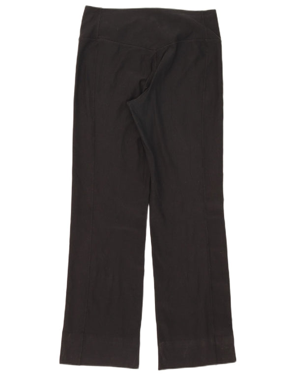 Nike Womens Dri Fit Tracksuit Trousers UK 12 Medium  Black Polyester