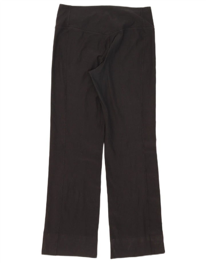 Nike Womens Dri Fit Tracksuit Trousers UK 12 Medium  Black Polyester