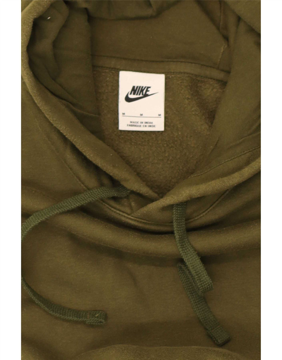 Nike Mens Hoodie Jumper Medium Khaki