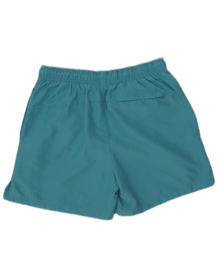 Calvin Klein Mens Graphic Swimming Shorts Medium  Blue Polyester