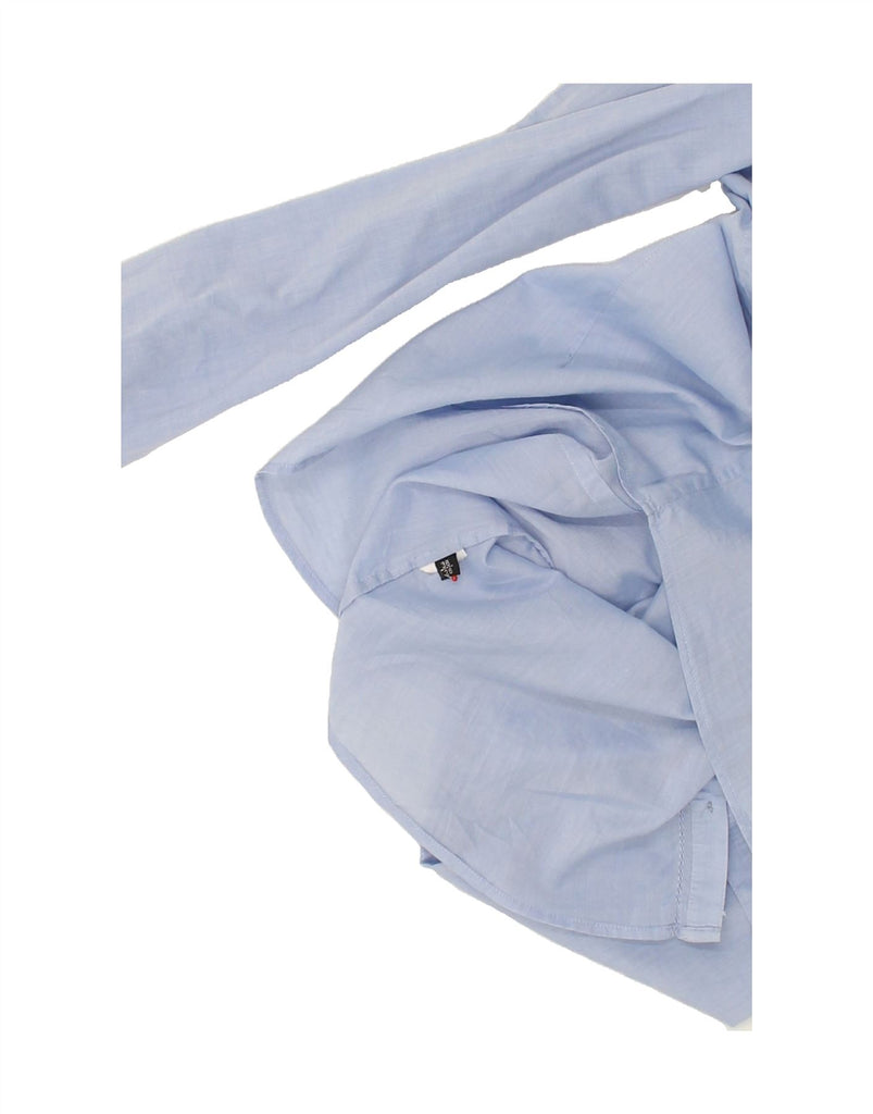 MASSIMO DUTTI Womens Shirt EU 36 XS Blue | Vintage Massimo Dutti | Thrift | Second-Hand Massimo Dutti | Used Clothing | Messina Hembry 