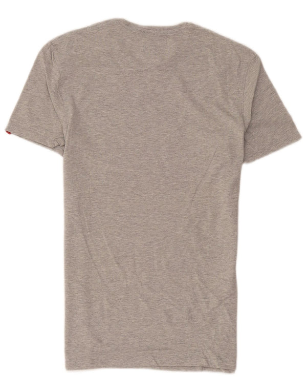 Levi's Mens T-Shirt Top Small Grey Flecked Cotton