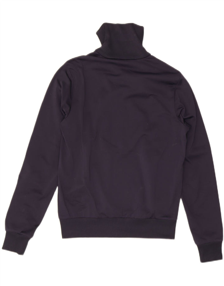 PUMA Mens Tracksuit Top Jacket Small Navy Blue Colourblock Polyester Vintage Puma and Second-Hand Puma from Messina Hembry 