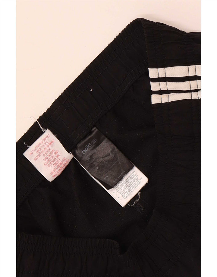 Adidas Boys Sport Shorts 15-16 Years Black Polyester