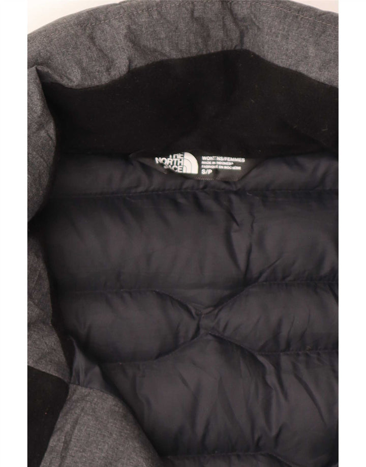 The North Face Womens Padded Coat UK 10 Small Grey Nylon