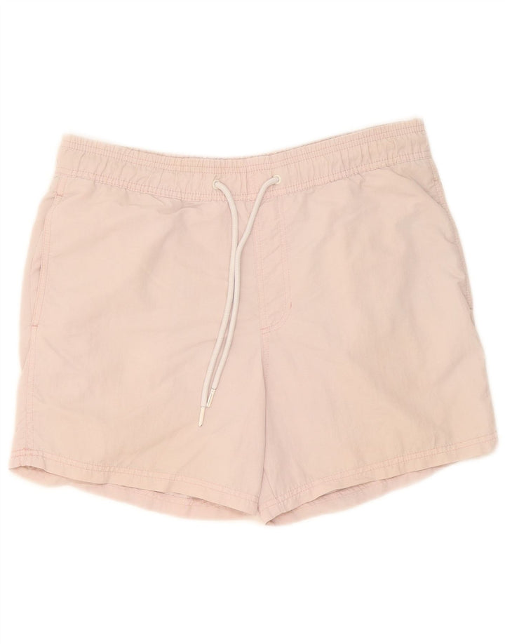 Reiss Mens Swimming Shorts Medium Pink Nylon