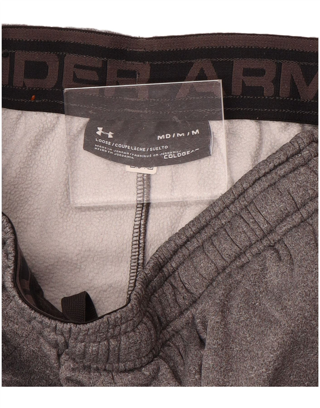 Under Armour Mens Tracksuit Trousers Joggers Medium Grey