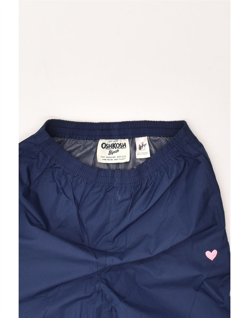 OSH KOSH Girls Tracksuit Trousers Joggers 9-10 Years Navy Blue | Vintage Osh Kosh | Thrift | Second-Hand Osh Kosh | Used Clothing | Messina Hembry 