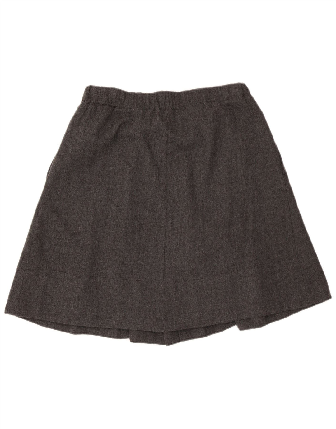 Henry Cottons Womens Pleated Skirt IT 42 Medium W30 Grey Flecked
