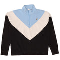 Fila Womens Sweatshirt Jumper UK 16 Large Multicoloured Colourblock