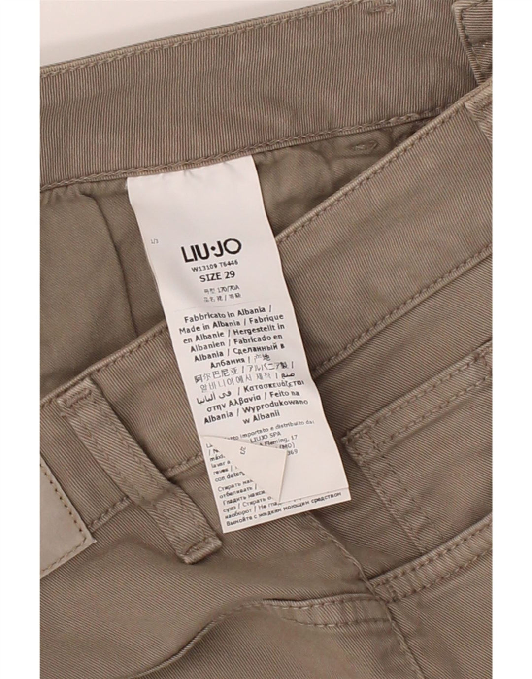 LIU JO Womens Denim Mini Skirt W29 Medium Brown Cotton Vintage Liu Jo and Second-Hand Liu Jo from Messina Hembry 