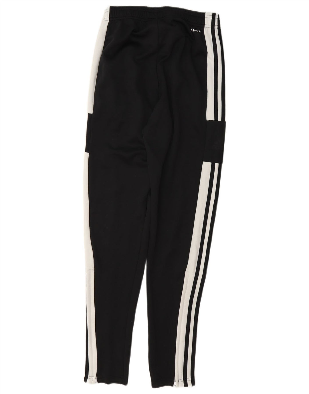 Adidas Mens Aeroready Tracksuit Trousers Small Black Colourblock Polyester
