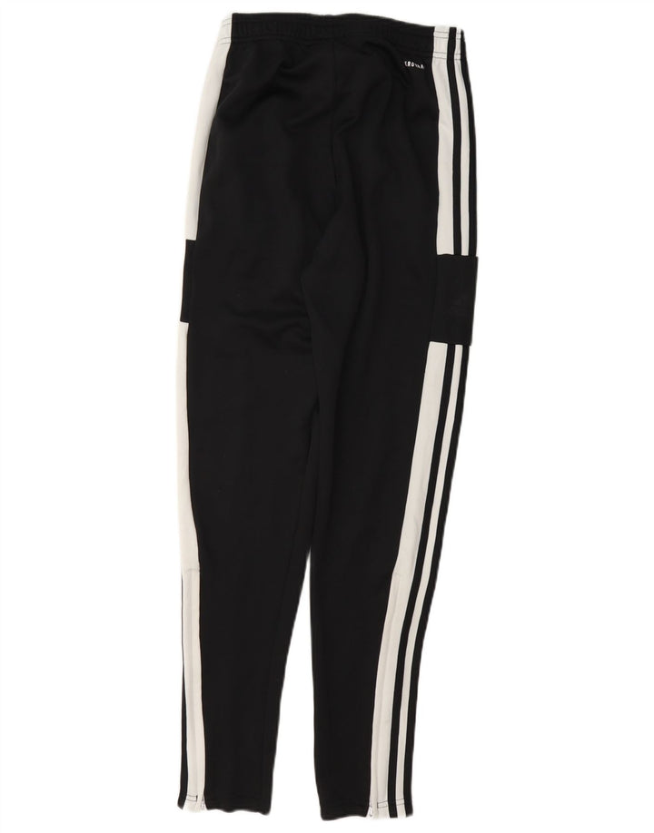 Adidas Mens Aeroready Tracksuit Trousers Small Black Colourblock Polyester