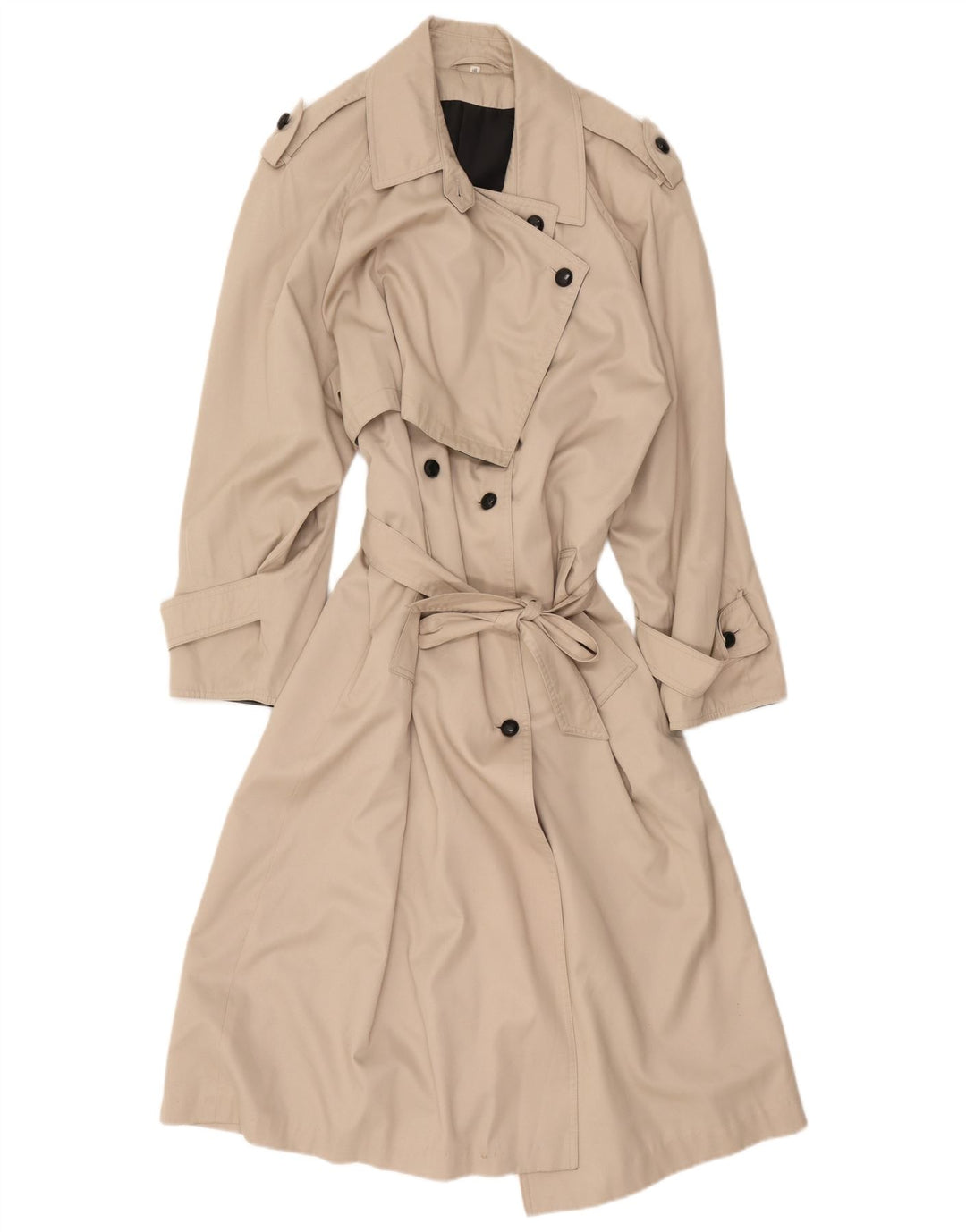 St. Bernard Womens Trench Coat UK 18 XL Beige Polyester