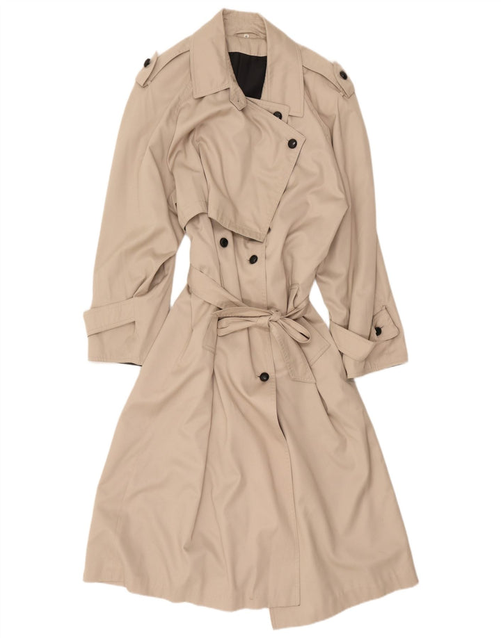 St. Bernard Womens Trench Coat UK 18 XL Beige Polyester