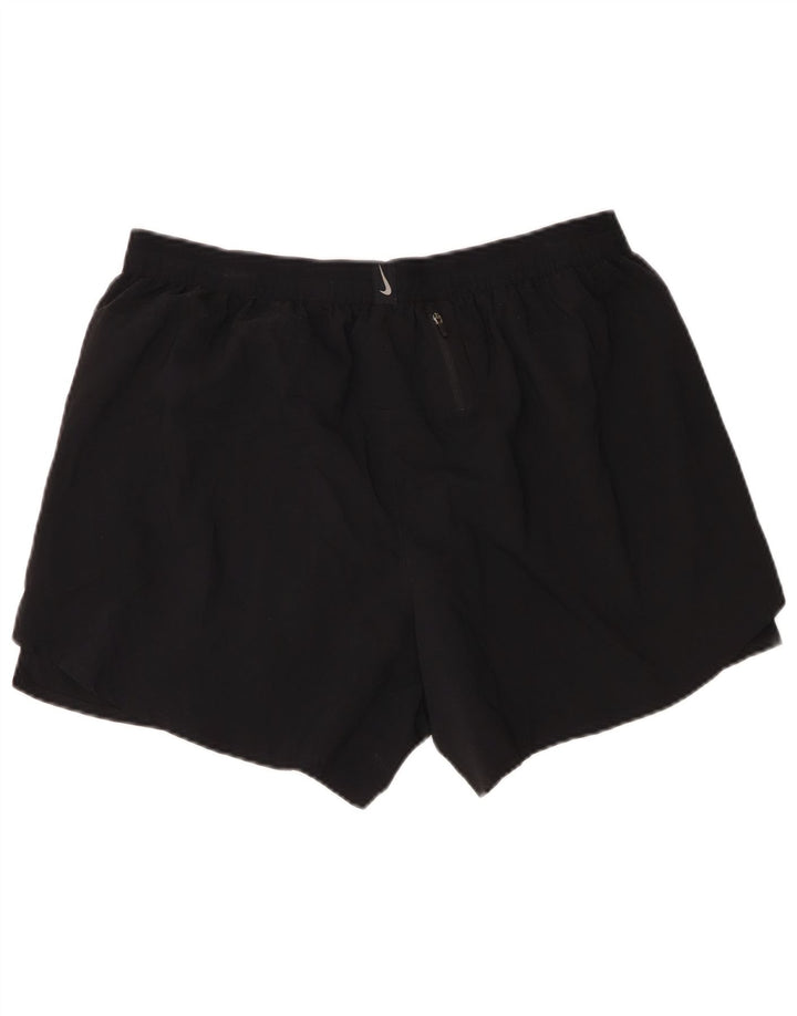 Nike Womens Dri Fit Sport Shorts 2XL Black Polyester